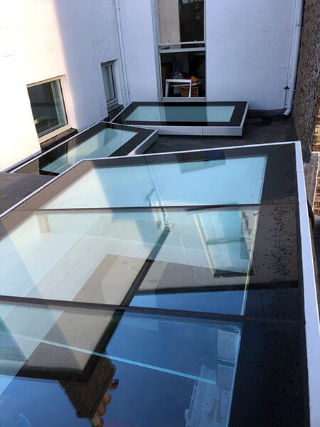 Rathmines House Flat glass Rooflight